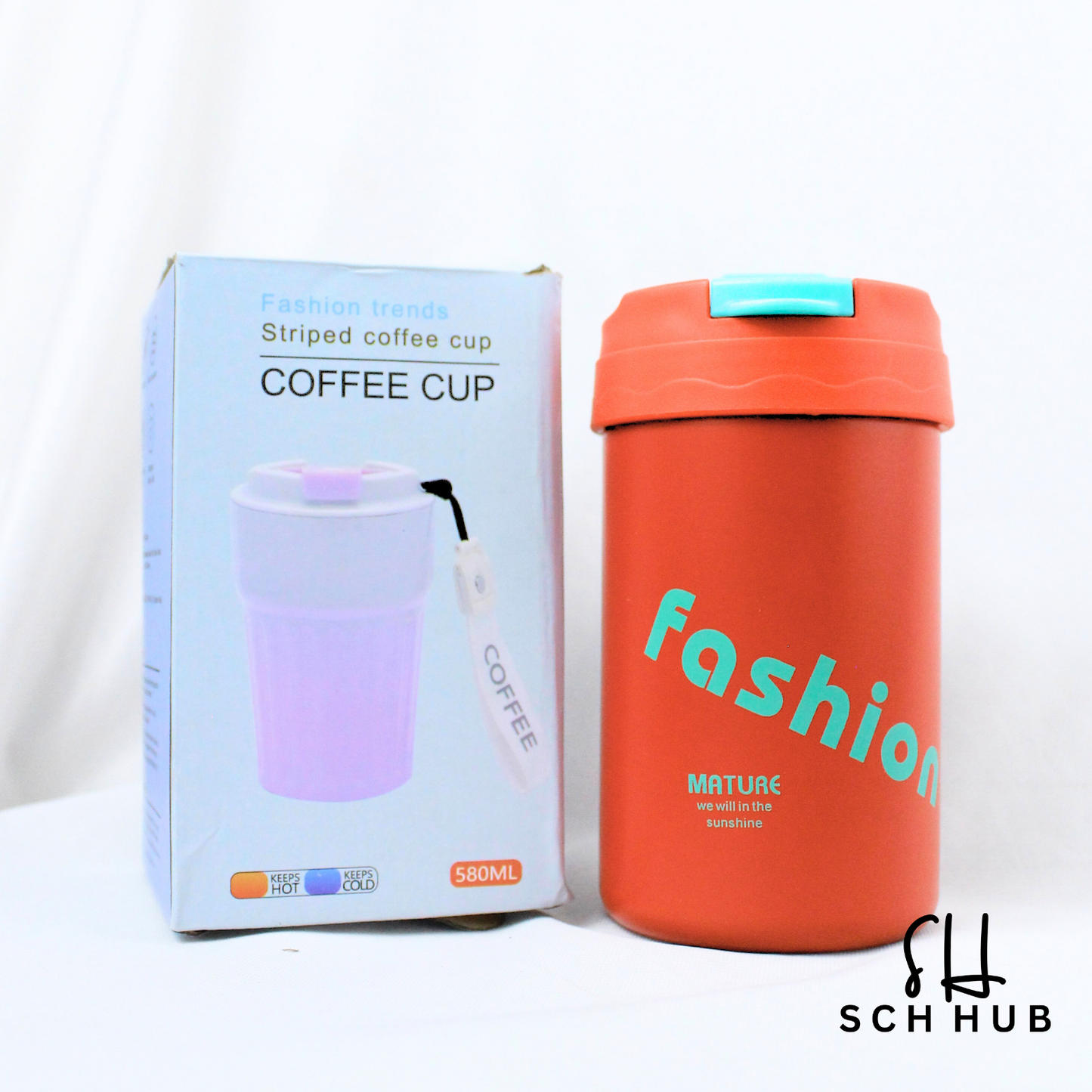 Coffee Mug in Double Wall Stainless Steel Insulated