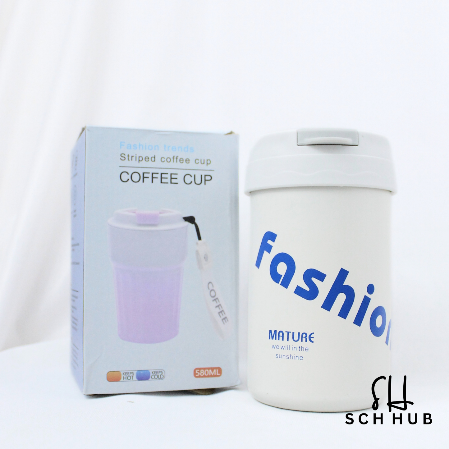 Coffee Mug in Double Wall Stainless Steel Insulated
