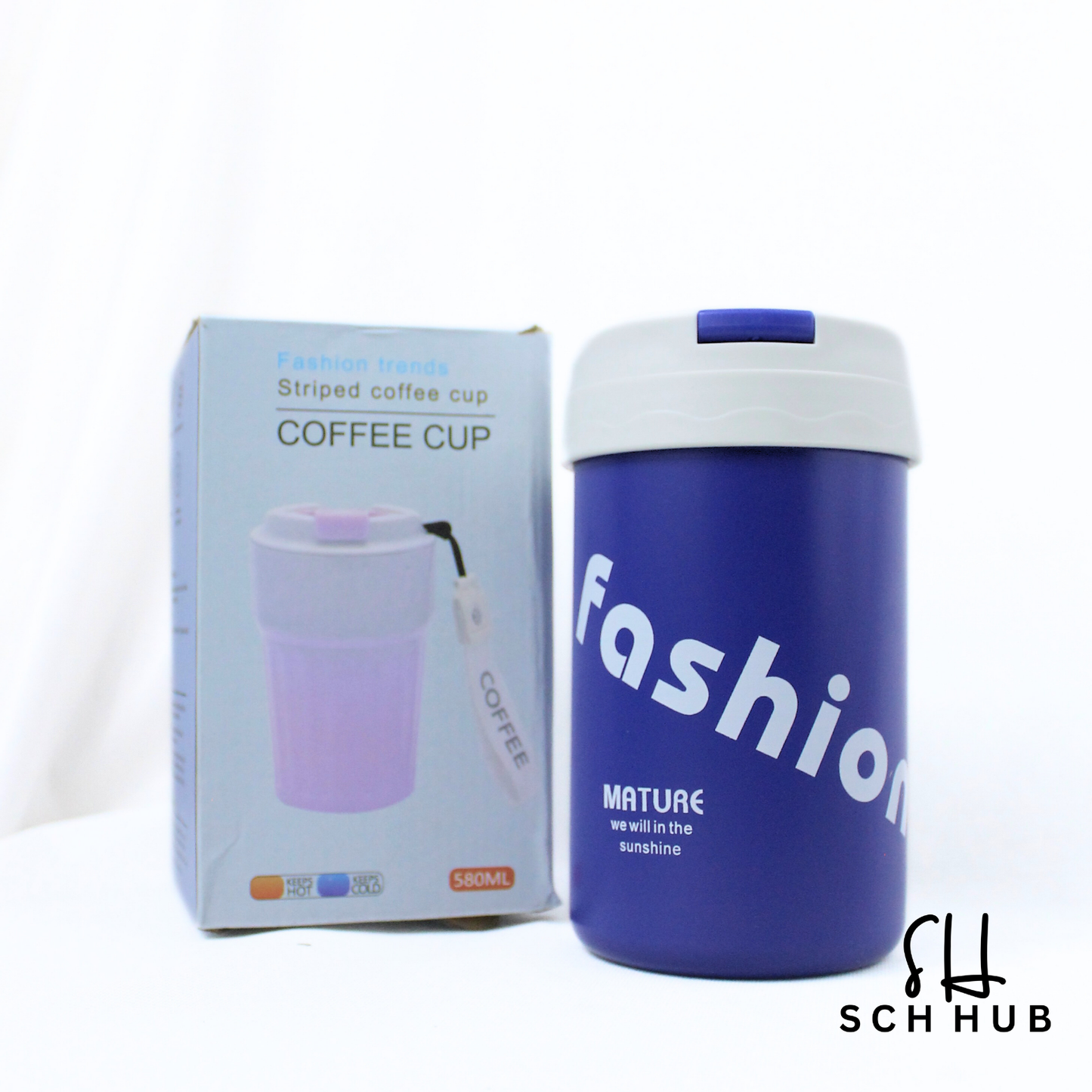 Coffee Mug in Double Wall Stainless Steel Insulated