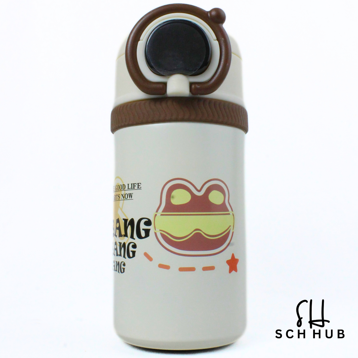 Vacuum Bottle with Thermometer