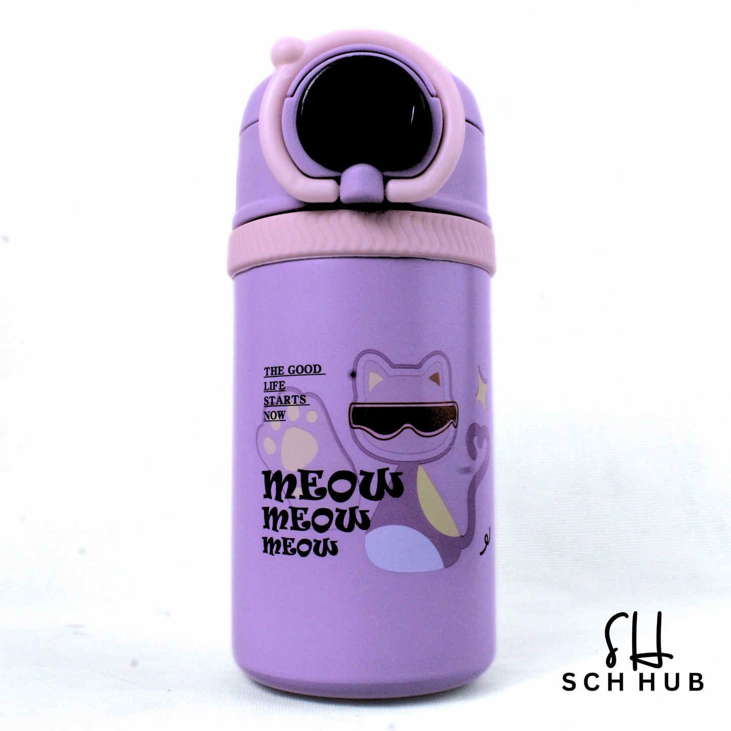 Vacuum Bottle with Thermometer