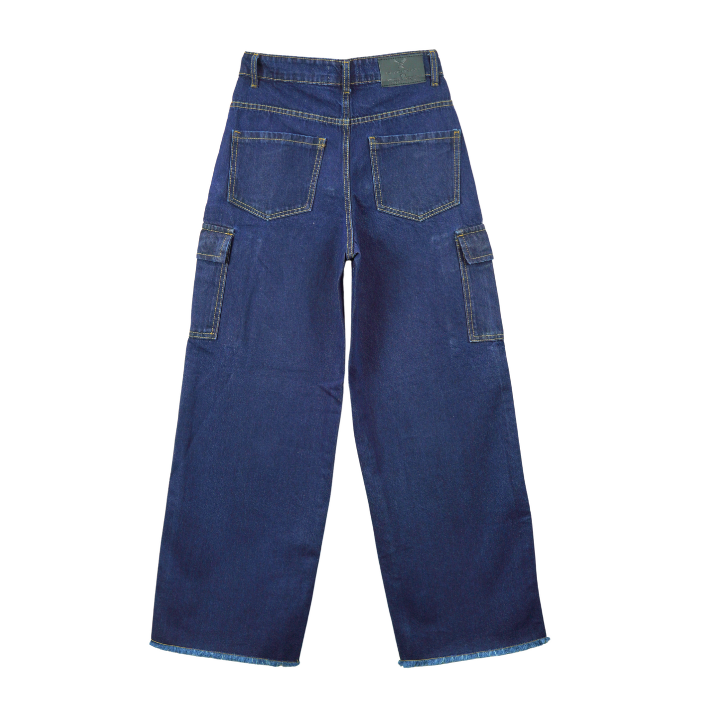 Women’s Cargo Jeans with Wide Leg Fit