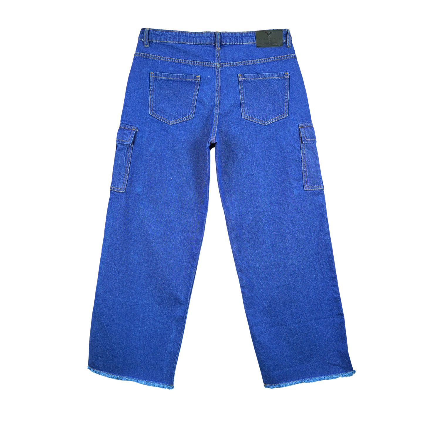Women’s Cargo Jeans with Wide Leg Fit
