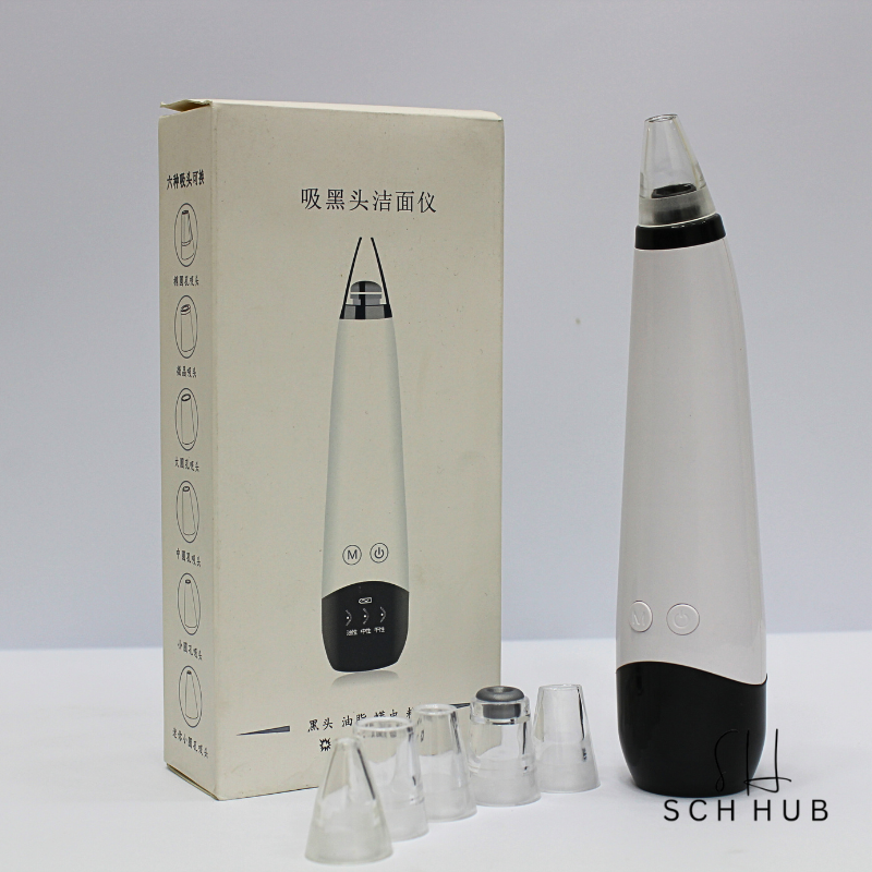 Black Head Remover With Electric Derma Suction 5 In 1