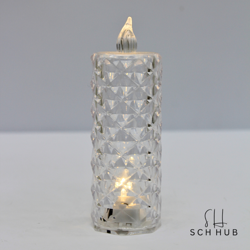 Led Crystal Candle Light For Home Decoration