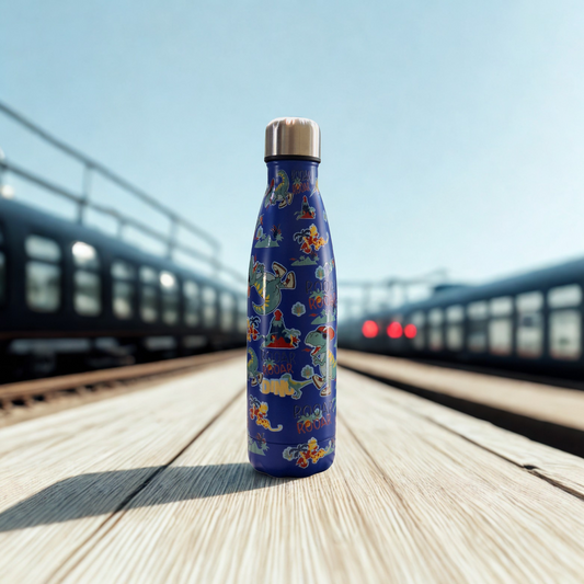 Printed Stainless Steel Sport Water Bottle