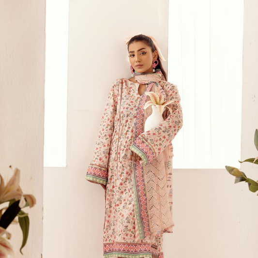 Mahees Hoorain Embroidered Lawn