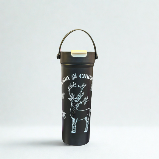 600ml Insulated Coffee Tumbler with Easy Carry Handle