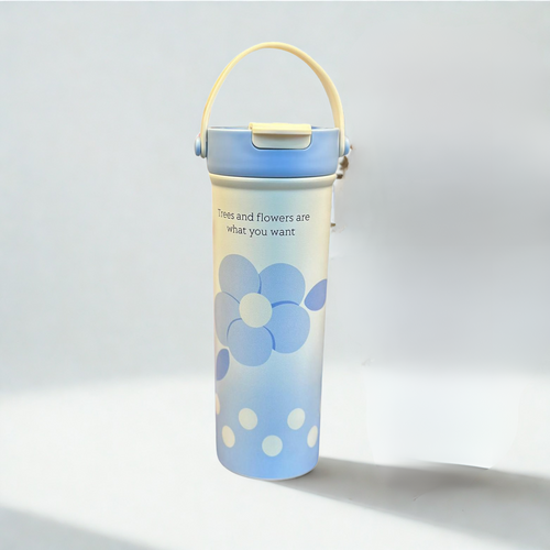 600ml Insulated Coffee Tumbler with Easy Carry Handle