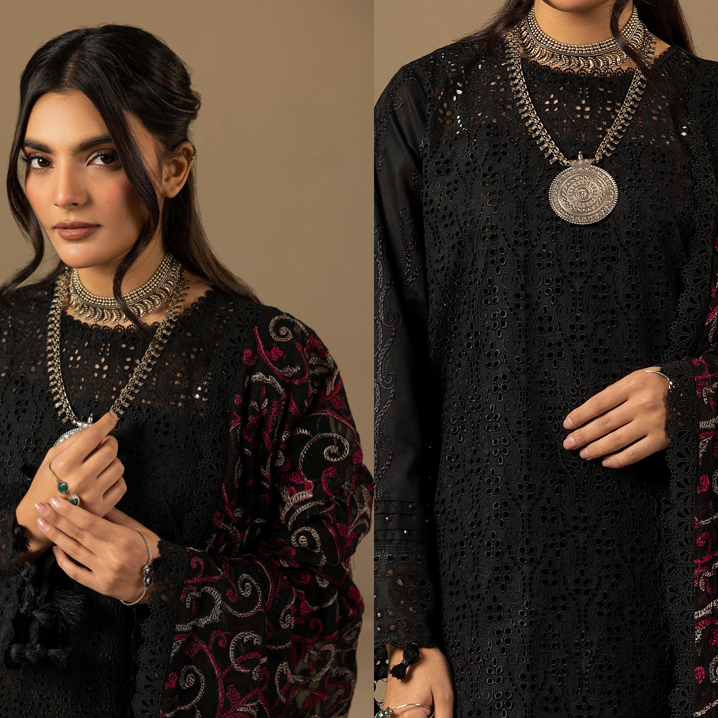 Mahees Dilkash Embroidered Chikankari Lawn