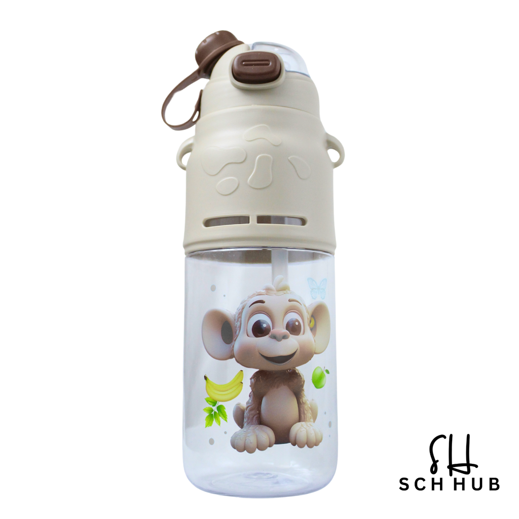 Water Bottle with Dual Mouth - 1000 ML