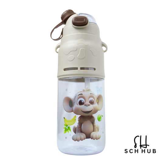 Water Bottle with Dual Mouth - 1000 ML