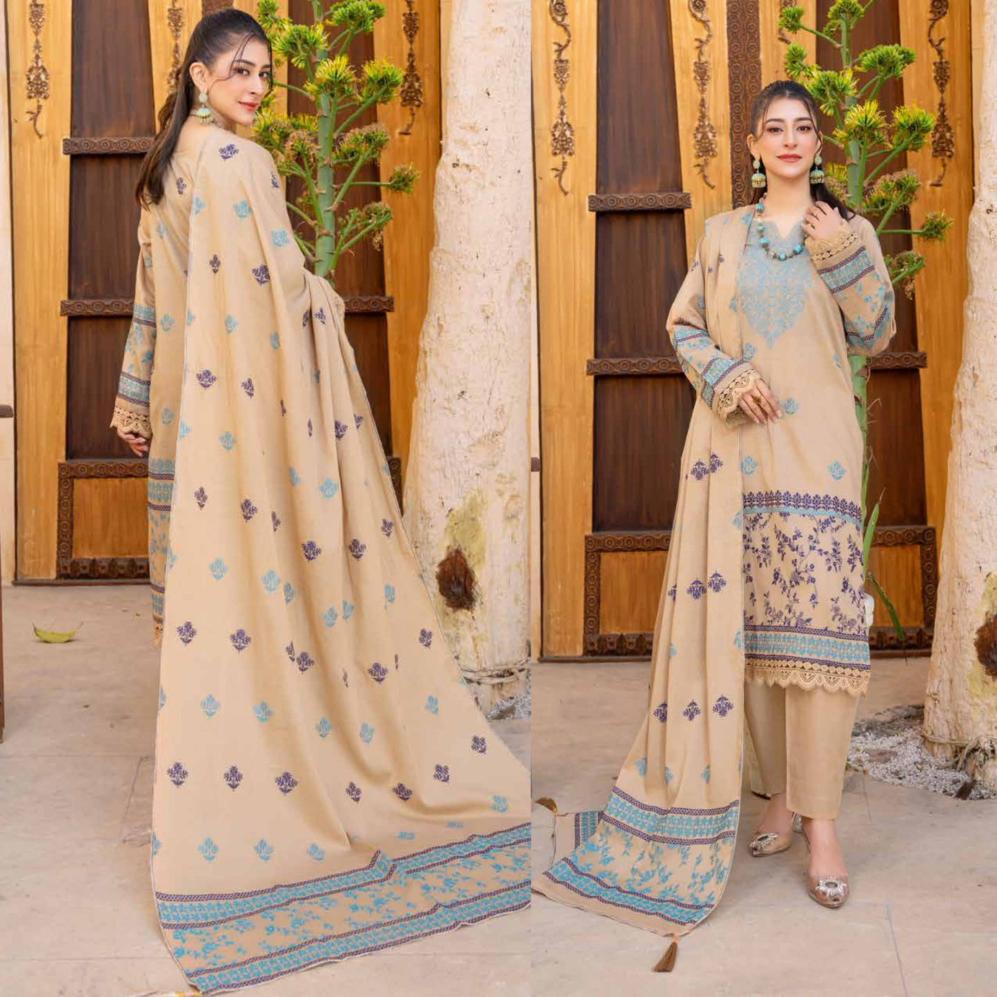 Ishq Exclusive Lawn Jacquard