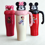 Disney Stainless Steel Tumbler – 800ml | With Straw Lid