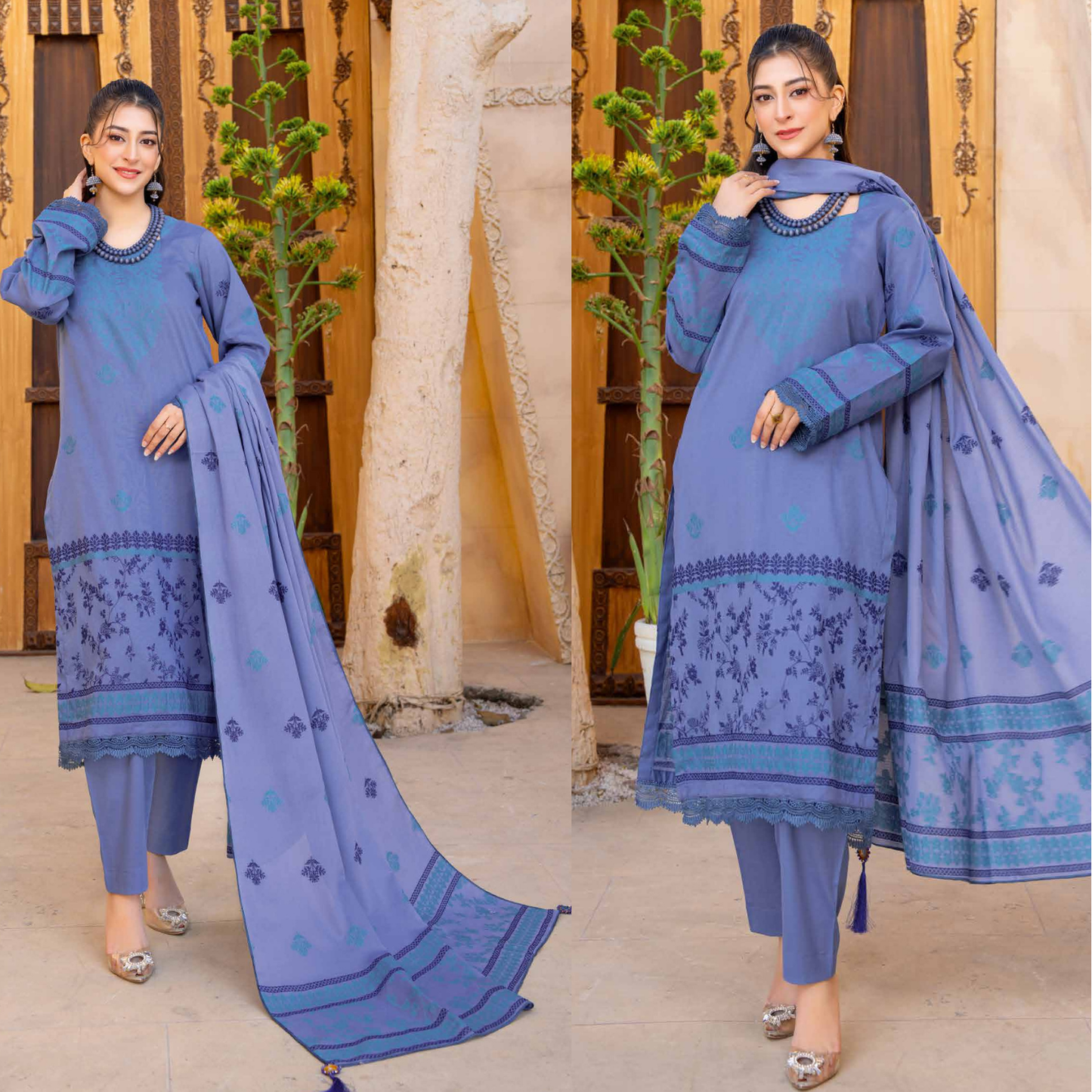 Ishq Exclusive Lawn Jacquard