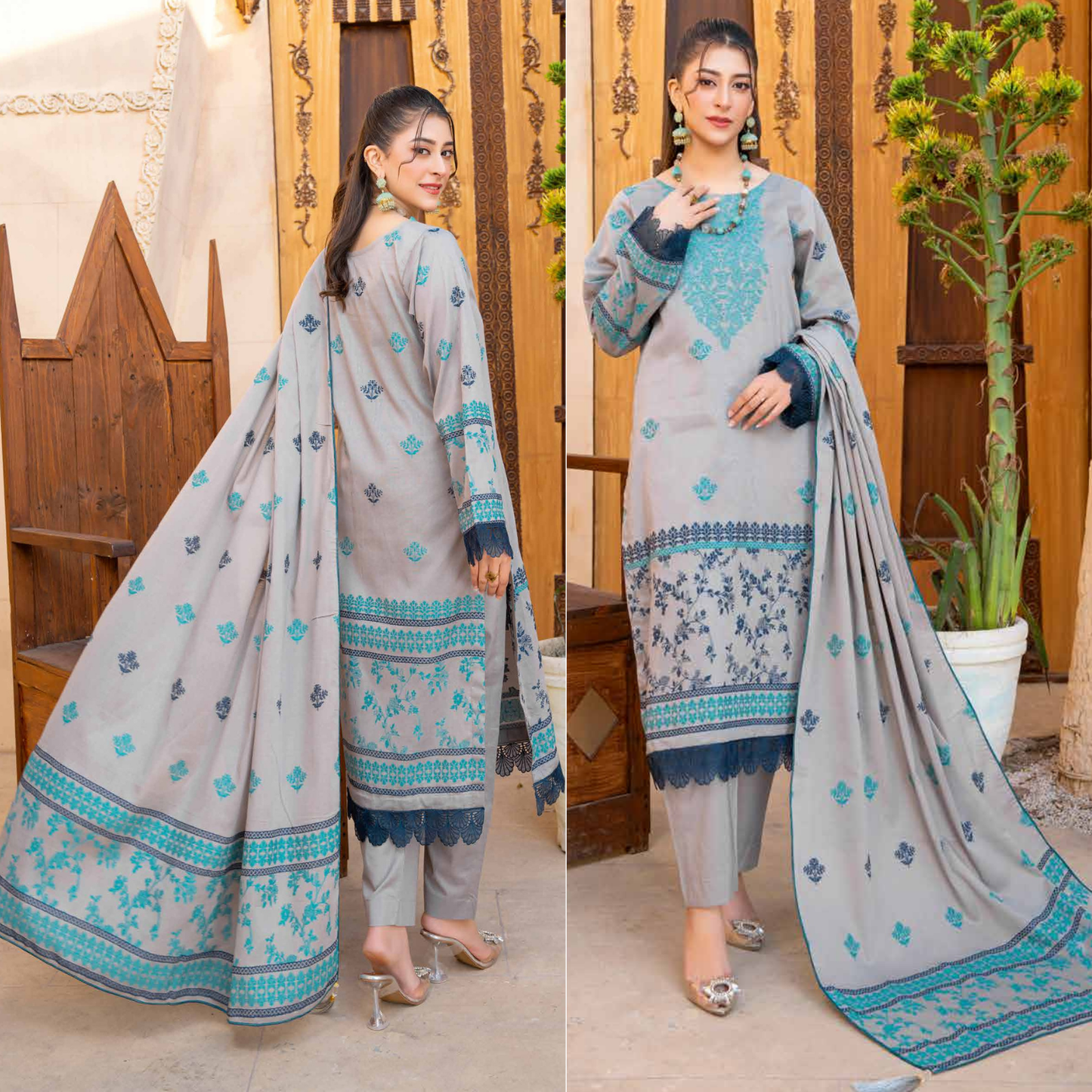 Ishq Exclusive Lawn Jacquard