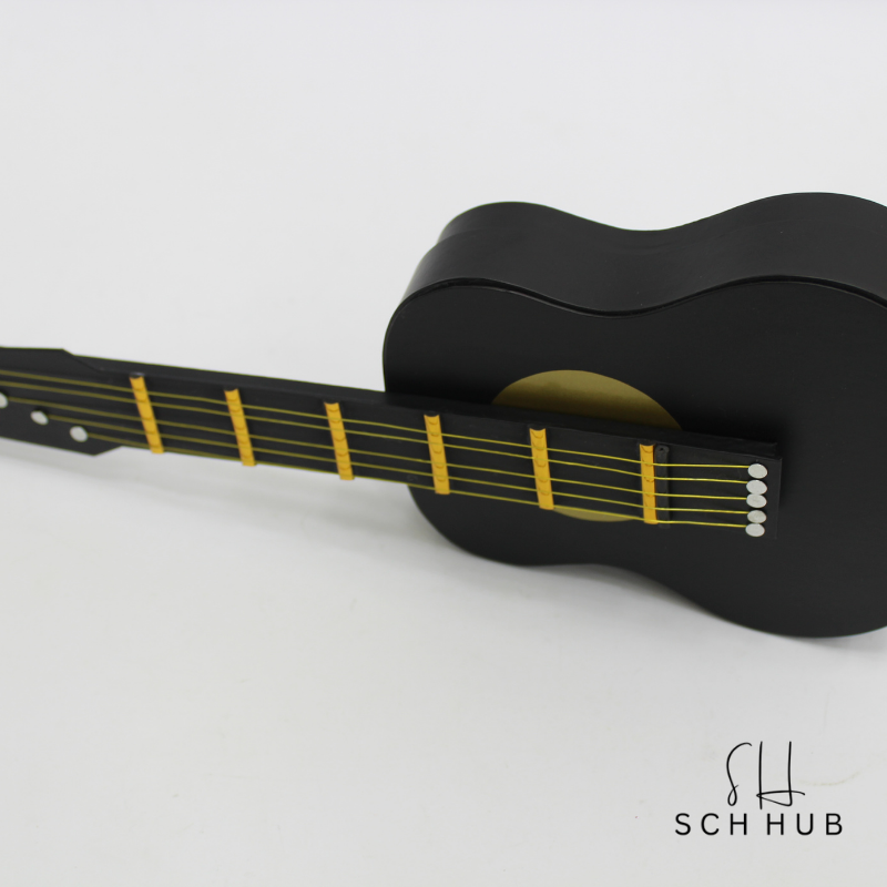 Guitar-Shaped Storage And Gift Box