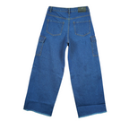 Women’s Cargo Jeans with Wide Leg Fit