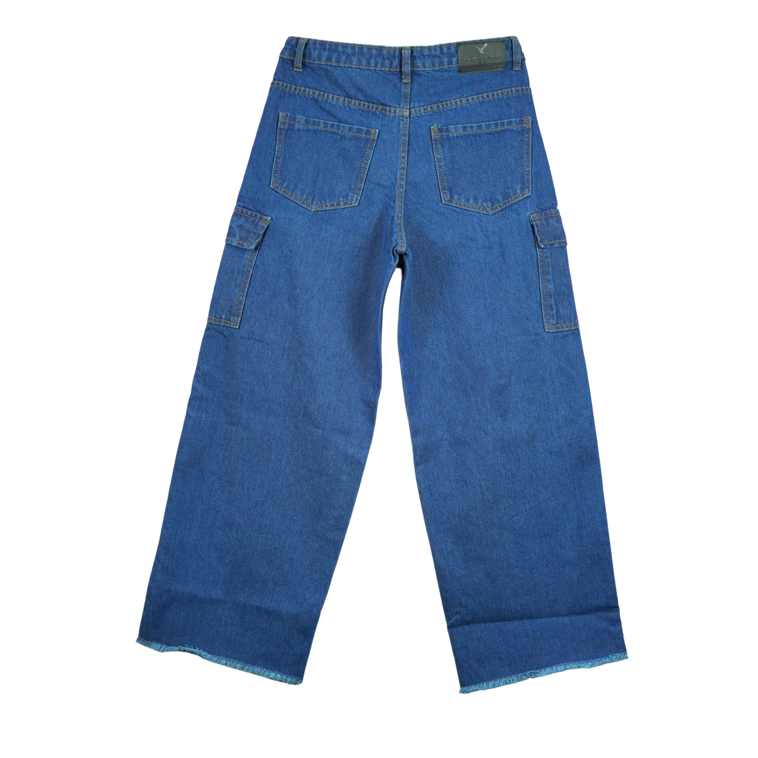 Women’s Cargo Jeans with Wide Leg Fit
