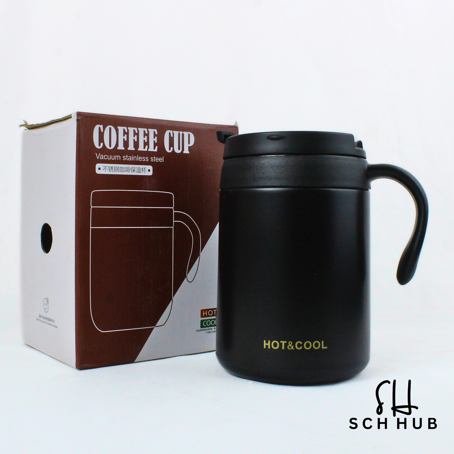 Coffee Mug in Double Wall Stainless Steel Insulated