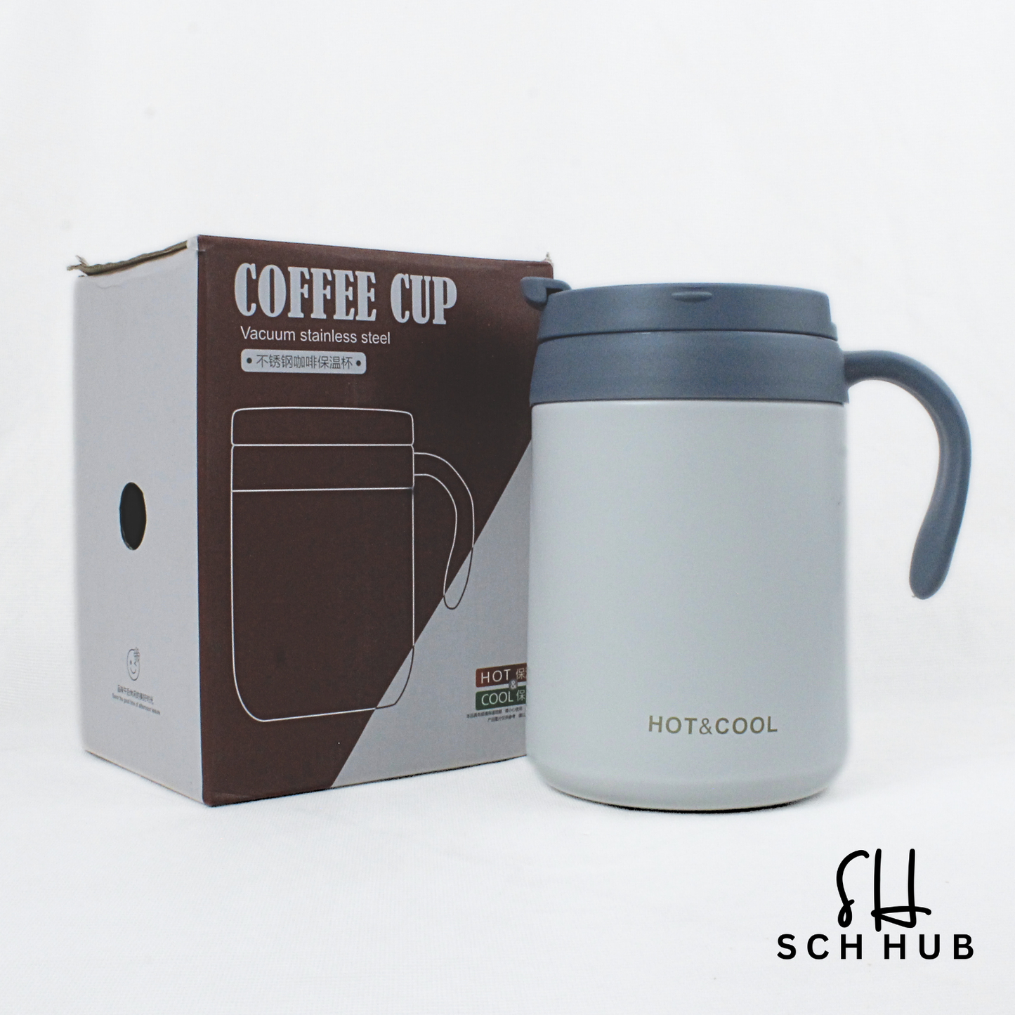 Coffee Mug in Double Wall Stainless Steel Insulated