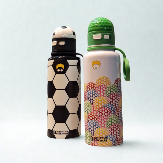Double-Walled Stainless Steel Insulated Sports Bottle