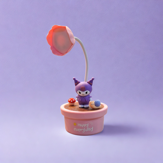 Kuromi Pot Table Lamp with Lights