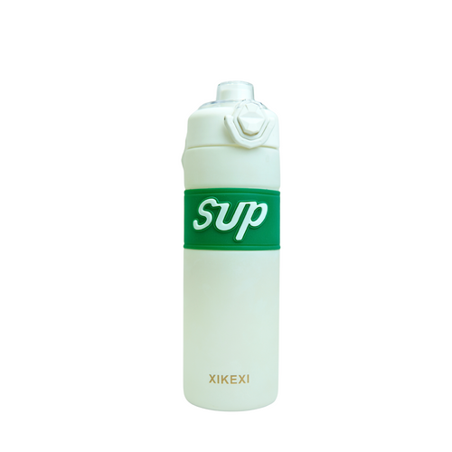 700ml Transparent Direct SUP Water Bottle with Pop-Up Cap