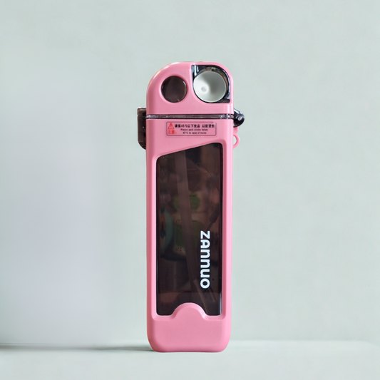 Square Classic Straw Water Bottle
