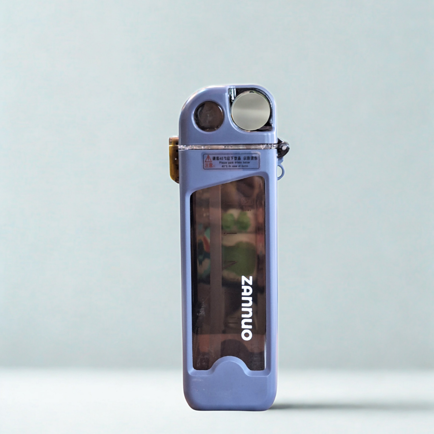 Square Classic Straw Water Bottle