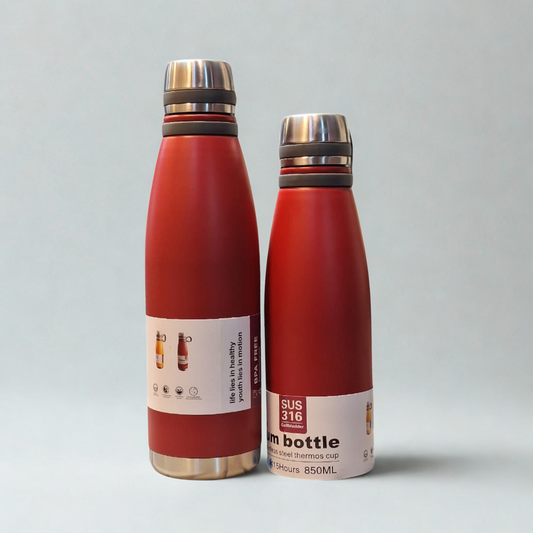 Double-Walled Insulated Stainless Steel Water Bottle