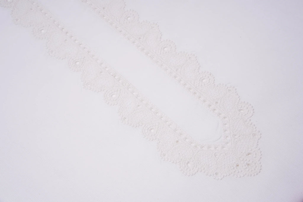 SUMMER GIFT COTTON THREAD EMB (SNOW-WHITE)
