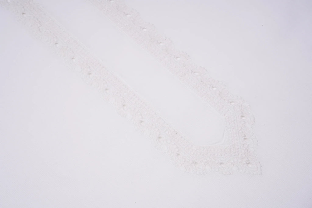 SUMMER GIFT COTTON THREAD EMB (SNOW-WHITE)
