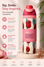 Floral Insulated Bottle