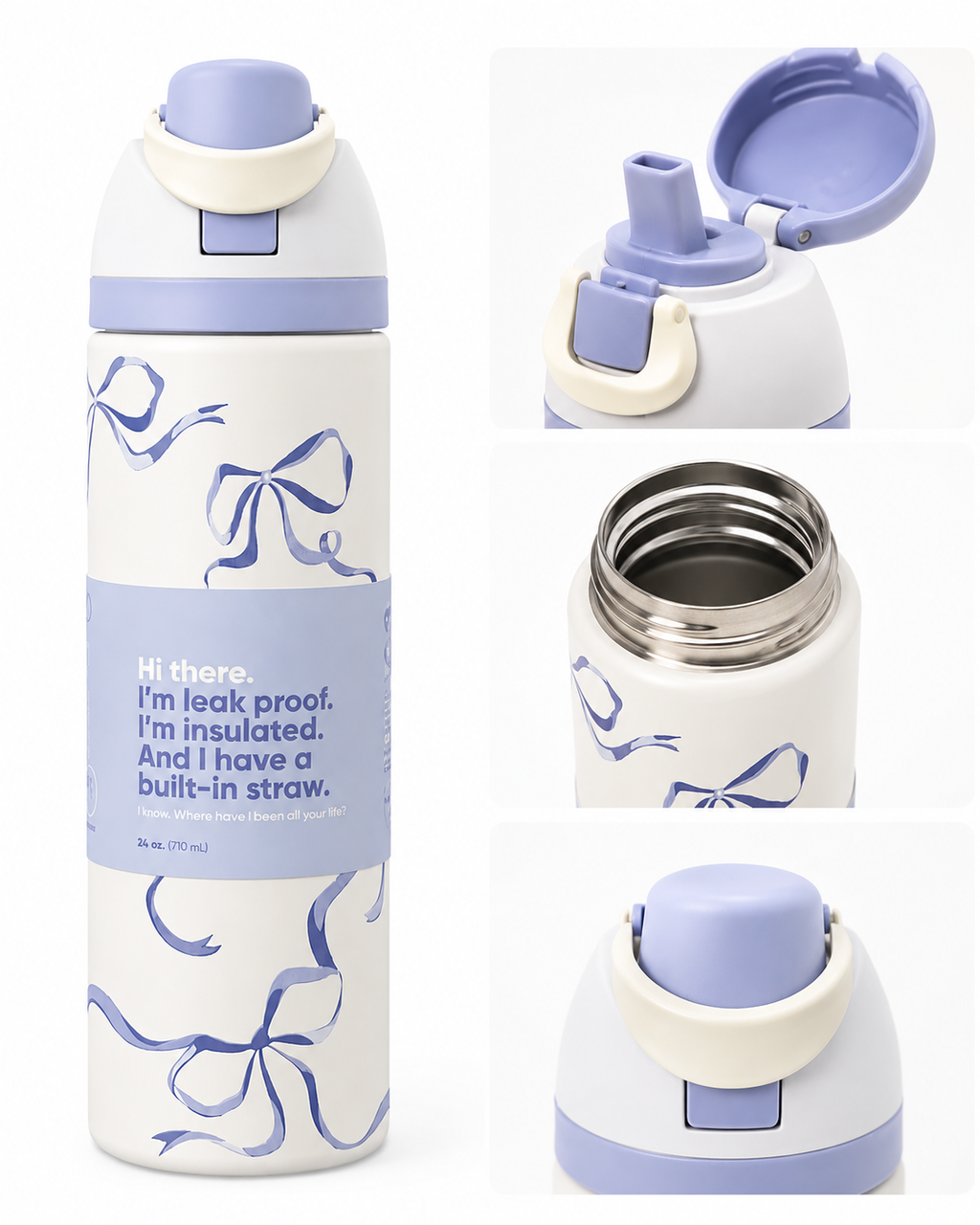 Floral Insulated Bottle