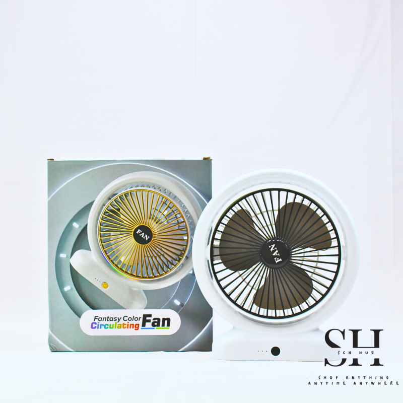 Fan Circulating with Fantasy Color