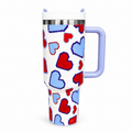 Floral Insulated Labubu Bottle