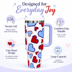 Floral Insulated Labubu Bottle