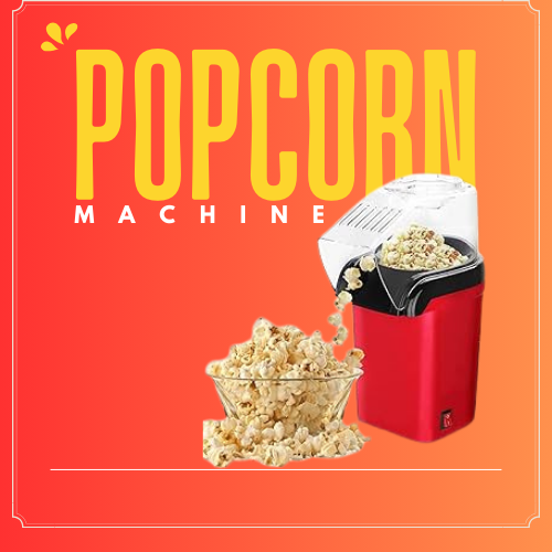 Electric Popcorn Maker Machine