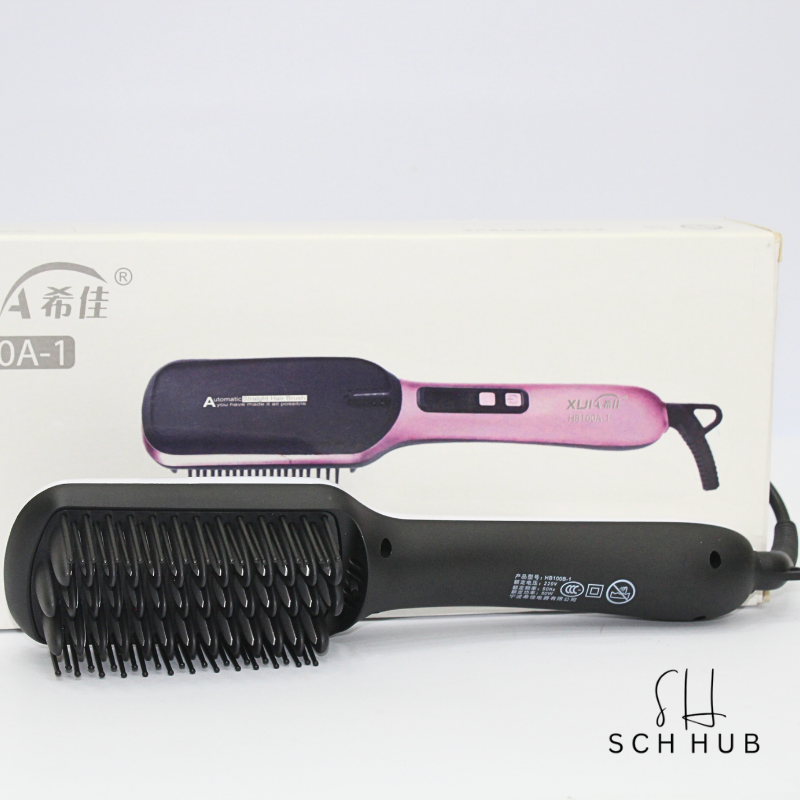 Professional Hair Straightener Brush HB 100A-1