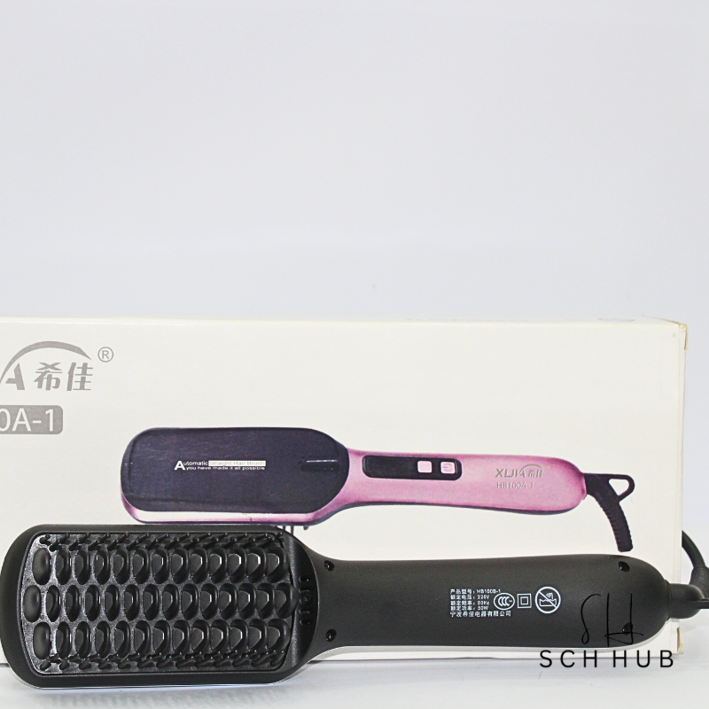 Professional Hair Straightener Brush HB 100A-1