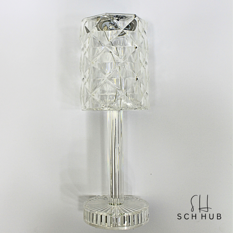 Rose Led Crystal Lamp