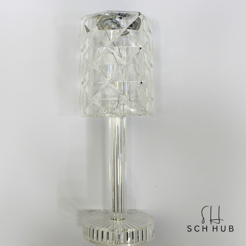 Rose Led Crystal Lamp