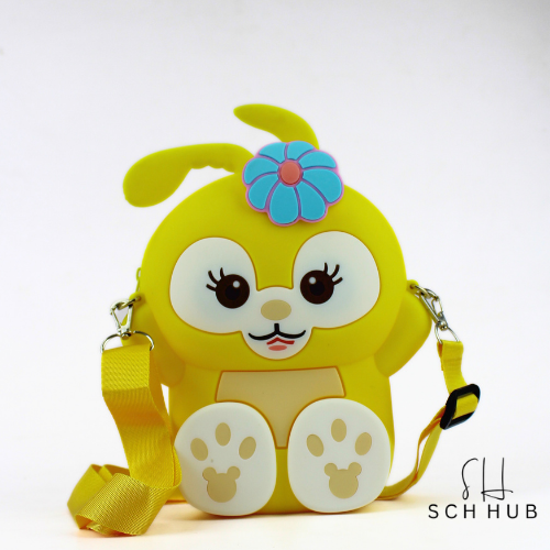 Silicone Cartoon Shoulder Bag for Kids