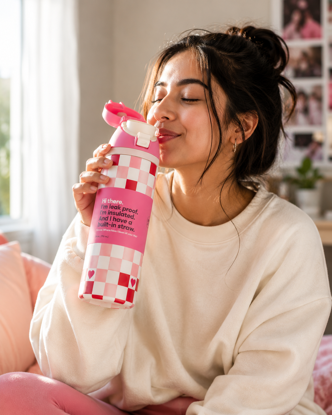 Floral Insulated Bottle