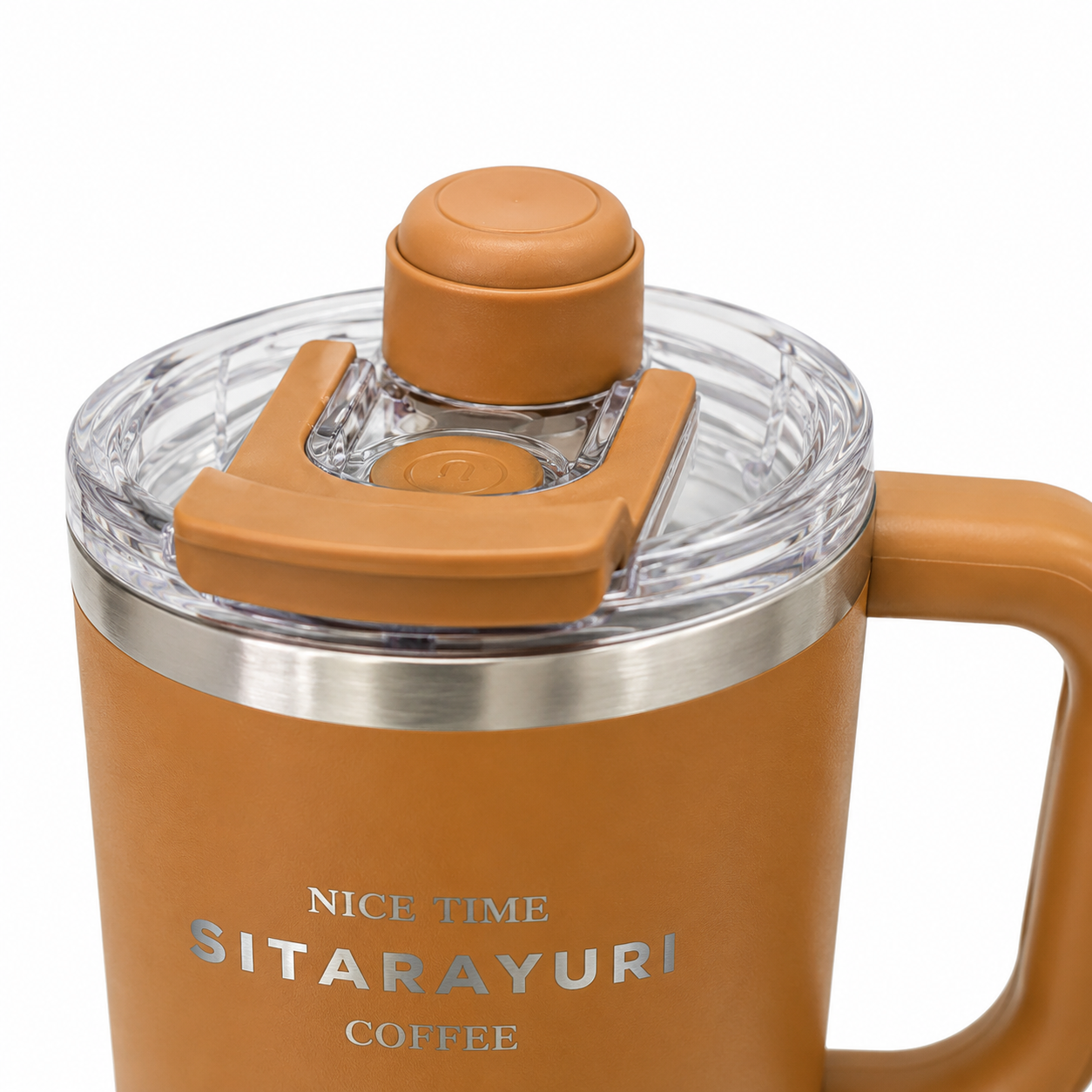 Premium Insulated Travel Mug with Handle (40 oz)
