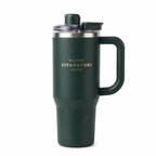 Premium Insulated Travel Mug with Handle (40 oz)