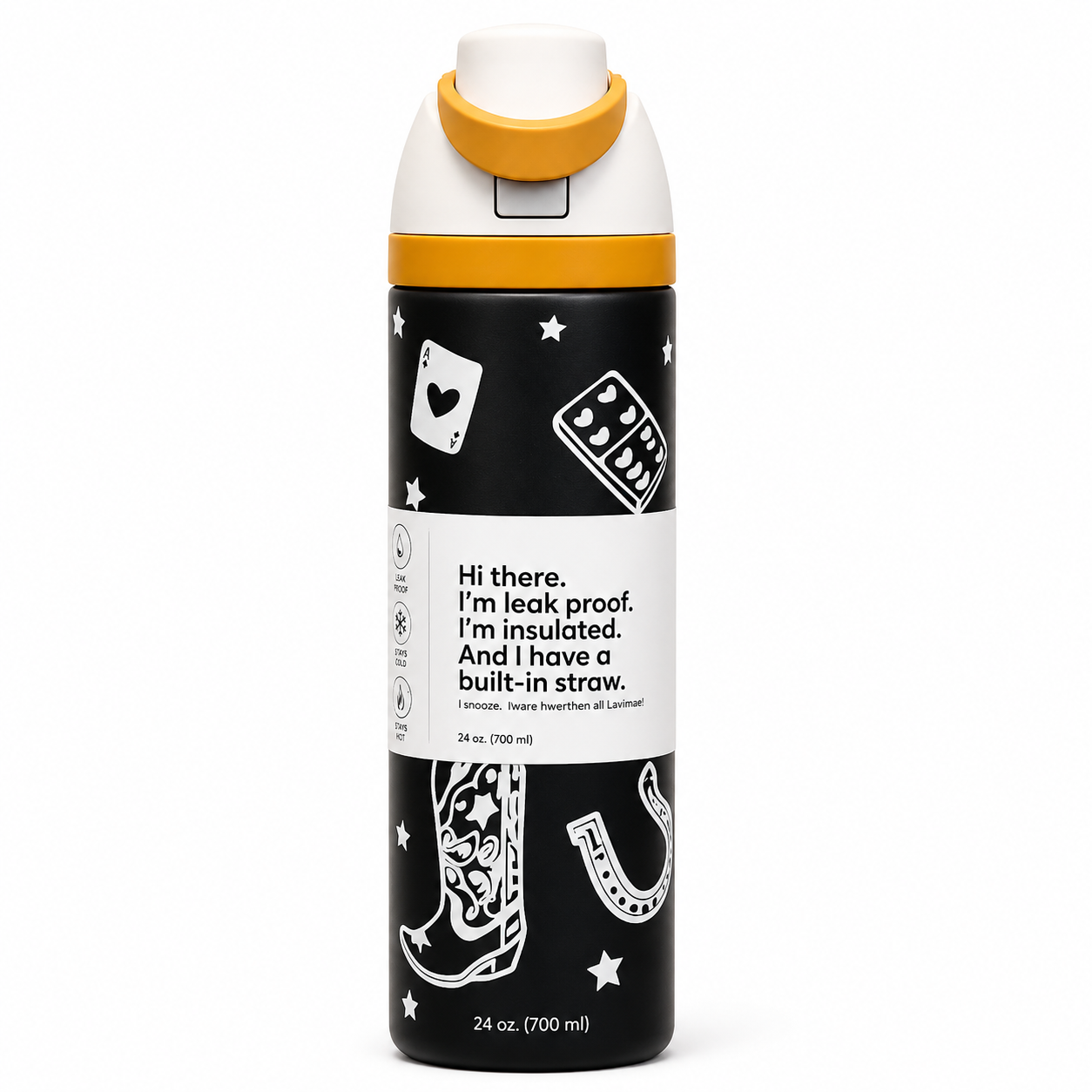 Floral Insulated Bottle